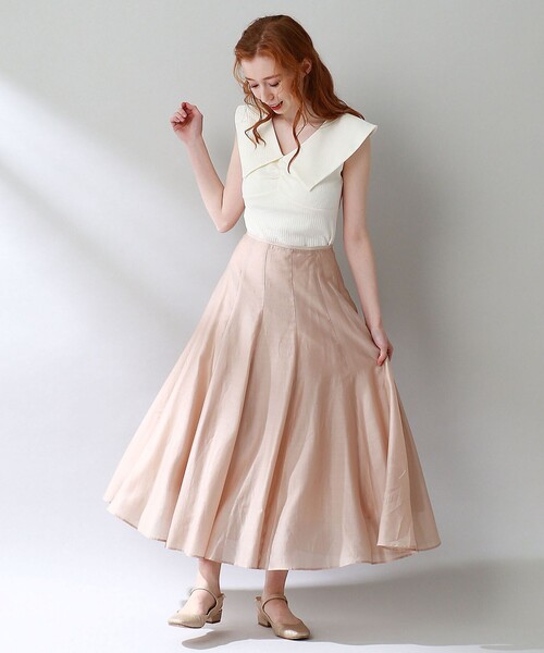 DEICY（デイシー）の「シアーフレアミディスカート（スカート）」 - WEAR