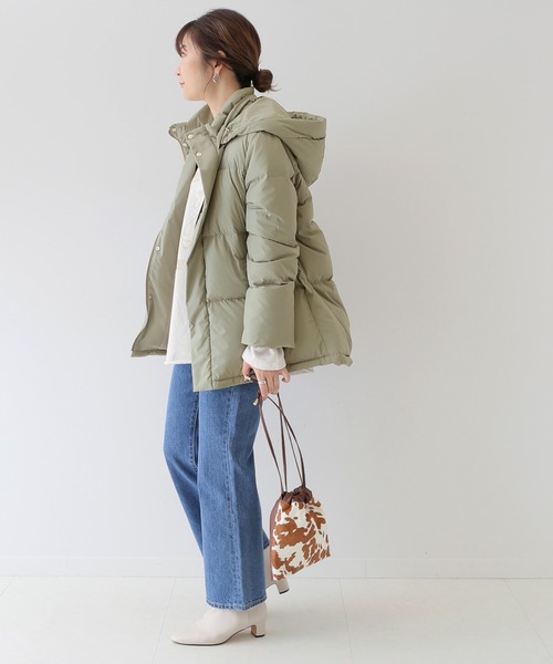 SLOBE IENA（スローブイエナ）の「2WAY ショートフードダウン