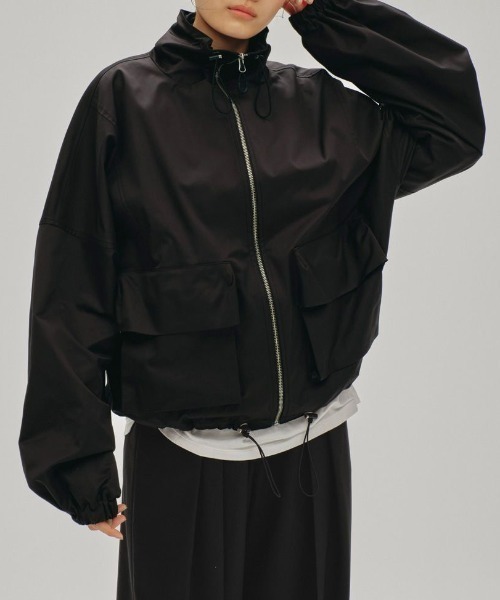 TODAYFUL/トゥデイフル】Standcollar Zip Blouson/スタンドカラー