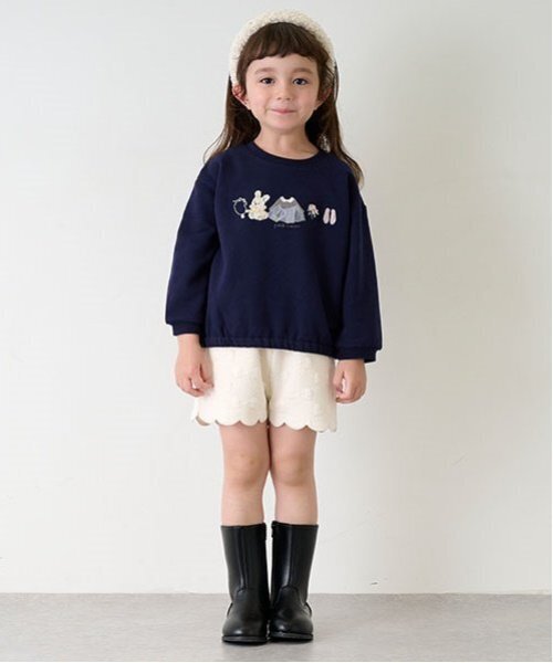 セール】キルティングショートパンツ（スウェットパンツ）｜petit main