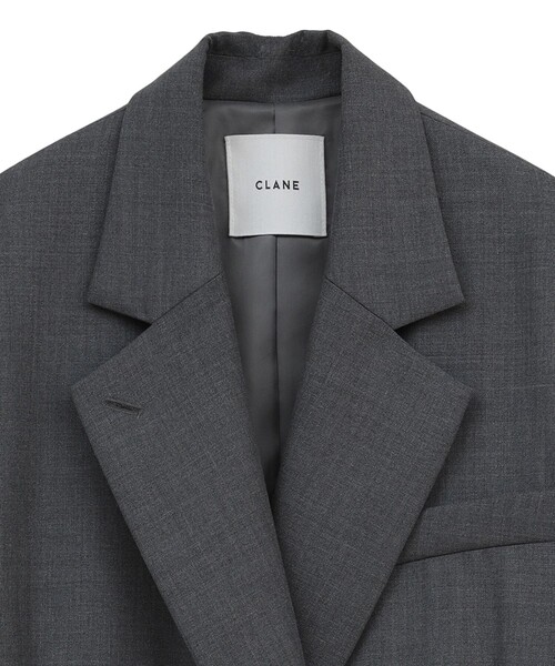 CLANE/クラネ】FRILLED TAILORED JACKET/フリルテーラードジャケット