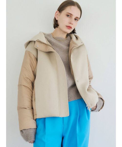 ELENDEEK（エレンディーク）の「スポンジダウンショートコート（ダウン