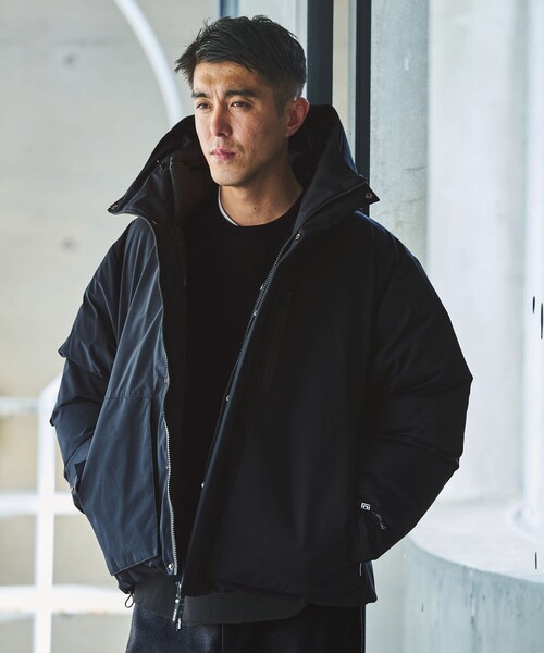 別注】＜+phenix＞フード ダウン ブルゾン（ダウンジャケット/コート