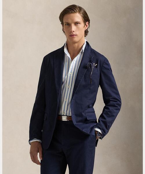 Polo アンコンストラクテッド モダン スーツ ジャケット（スーツ