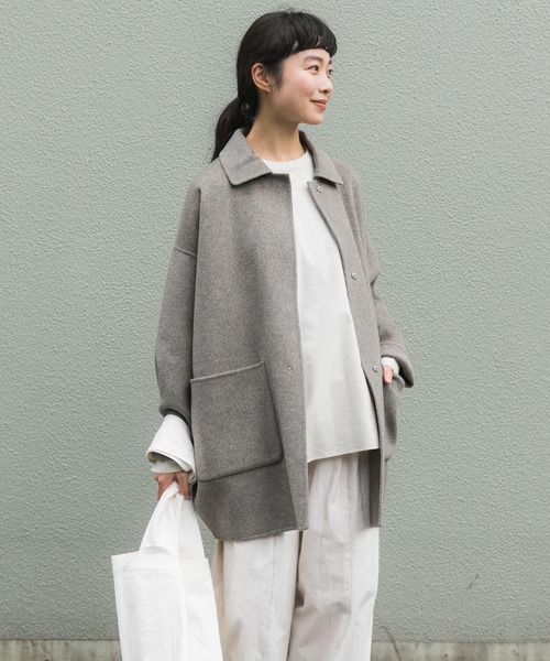 かぐれ（カグレ）の「ウールショートコート（その他アウター）」 - WEAR