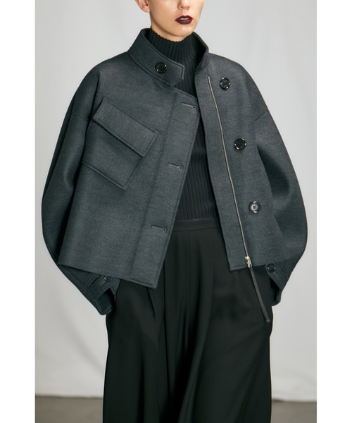 ENFOLD（エンフォルド）の「ウールボンディング ショートコート