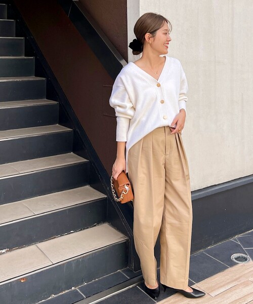 NOLLEY'S Sophi（ノーリーズソフィ）の「ウォッシャブルツイルワイド