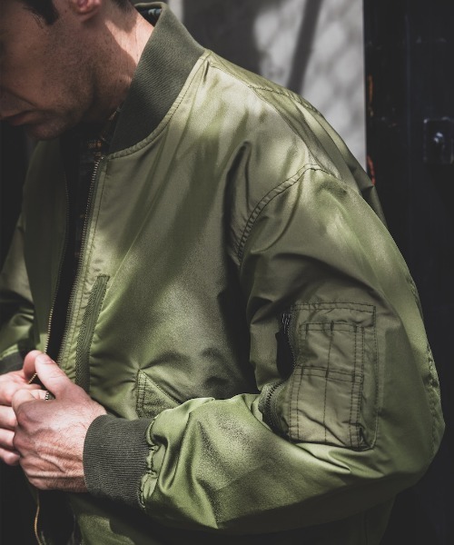 セール】ツイル ミリタリー フライトジャケット（ブルゾン）｜BEAMS