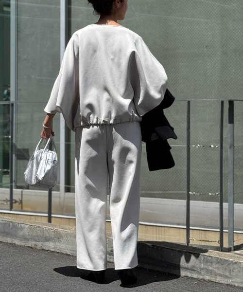 BEARDSLEY（ビアズリー）の「リップルダンボールウエストリブパンツ