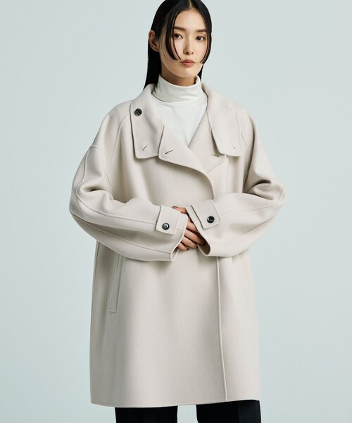 uncrave（アンクレイヴ）の「メルトンリバー テントラインコート