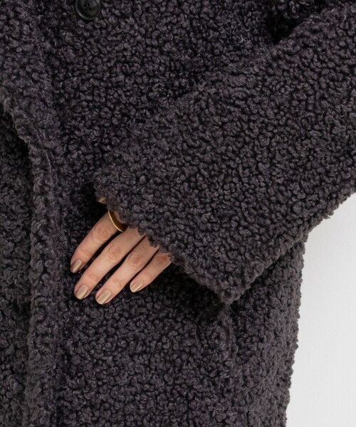 セール】フェイクテディファーロングコート（その他アウター