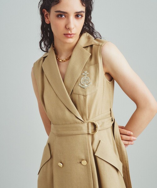 GRACE CONTINENTAL（グレースコンチネンタル）の「マリンジレドレス