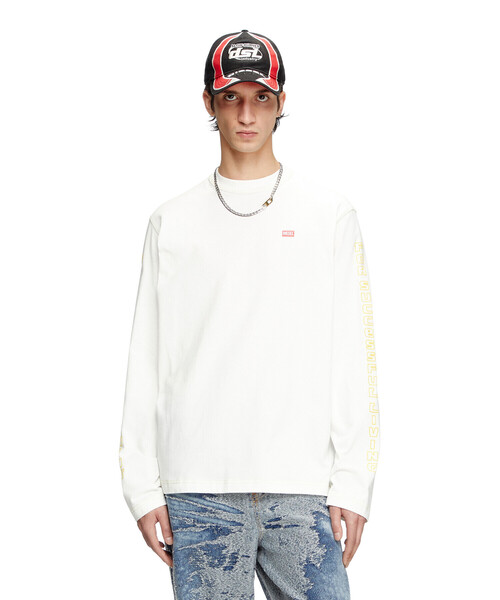 セール】メンズ 長袖Tシャツ T-CRANE-LS-R1（Tシャツ/カットソー