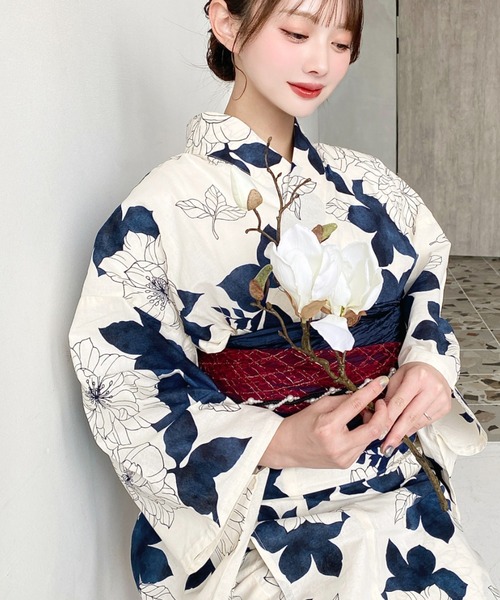 セール】浴衣3点セット（ゆかた・帯2本）、その他3のみ2点セット（浴衣