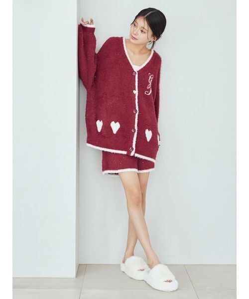 セール】ラメフェザーショートパンツ（ルームウェア/パジャマ