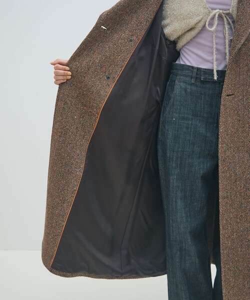 MACPHEE（マカフィー）の「カラーネップヘリンボーン ダブルブレスト