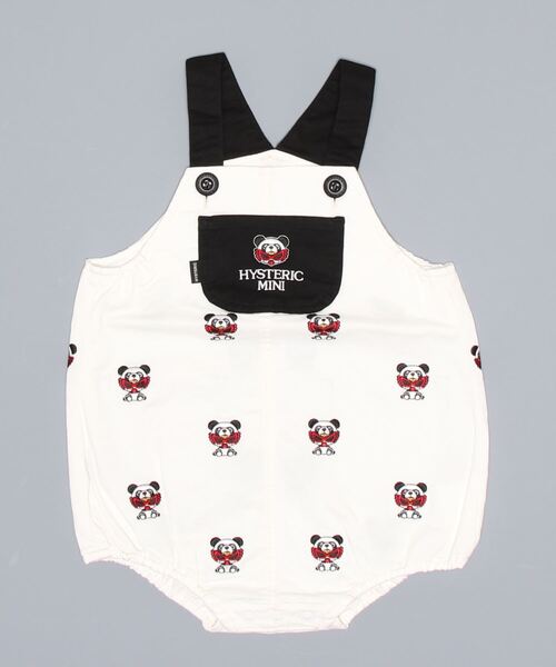 HYSTERIC MINI（ヒステリックミニ）の「PANDA MINI 刺繍 サロペット