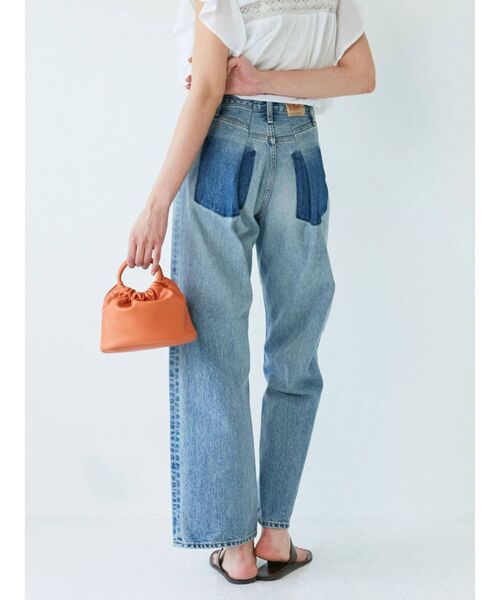 Ungrid（アングリッド）の「リメイクデザインルーズデニム（デニム