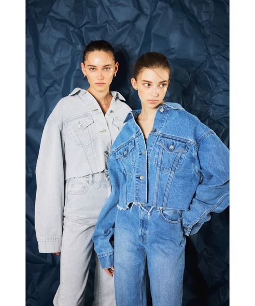 SLY（スライ）の「RYAN CUT OFF SHORT JK-C ライアンカットオフ