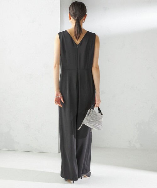 SHIPS別注】kaene:チュール フリル スリーブ オールインワン