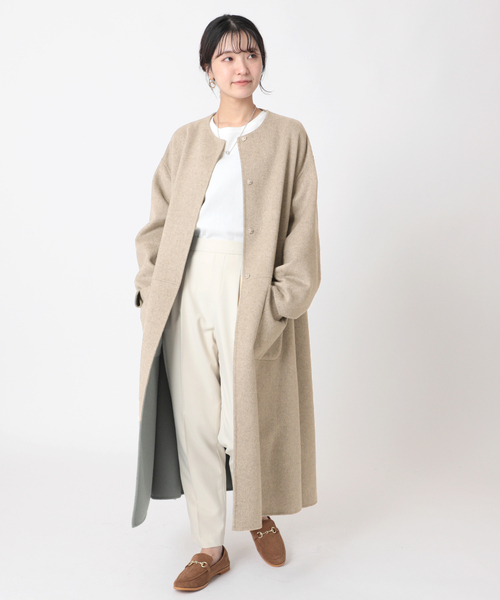 B.C STOCK（ベーセーストック）の「S120ブレンドリバーシブルコート