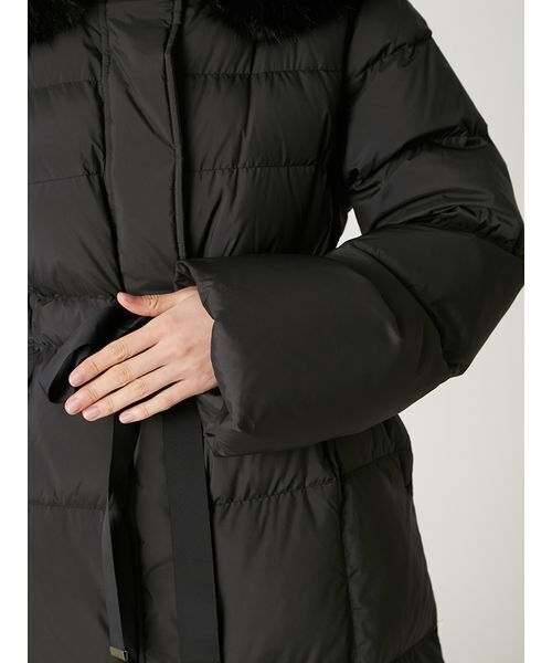 FRAY I.D（フレイアイディー）の「フードファーロングダウンコート