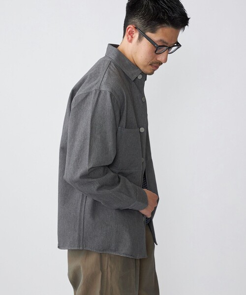 SHIPS（シップス）の「SHIPS: コットン ツイル ミリタリー シャツ