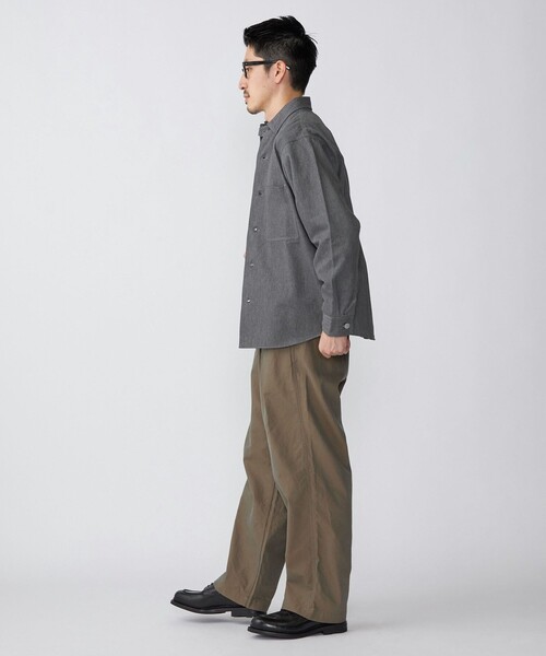 SHIPS（シップス）の「SHIPS: コットン ツイル ミリタリー シャツ