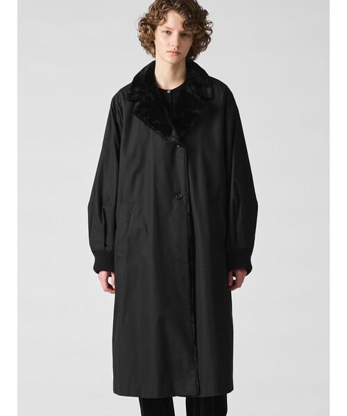 mizuiroind（ミズイロインド）の「mizuiro ind バックボアコート