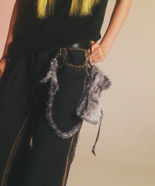 a2o（エーツーオー）の「【a2o】パフポーチウォレットチェーン