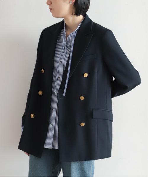 TRギャバ ダブルブレストジャケット | NOMBRE IMPAIR