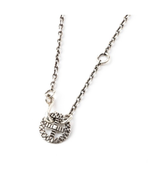 SILVER SNAKE WHEEL NECKLACE ＜EXCLUSIVE＞（ネックレス）｜CALEE