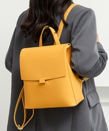 レディースのバックパック/リュック（イエロー/黄色系）ファッション