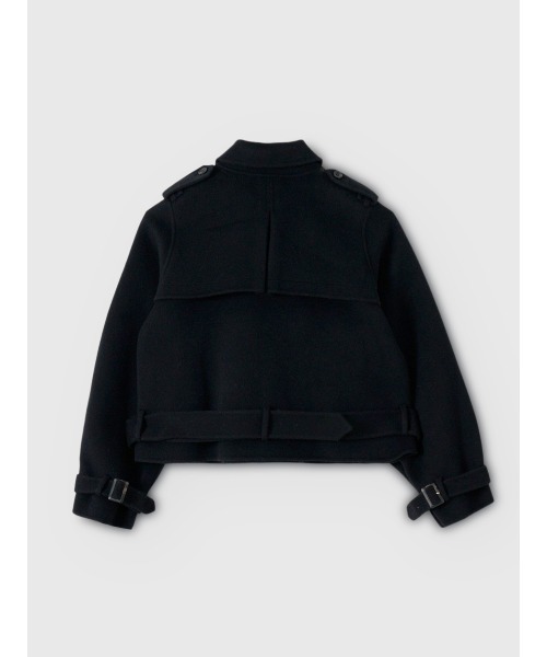 ウールショートトレンチコート（トレンチコート）｜EIMY ISTOIRE