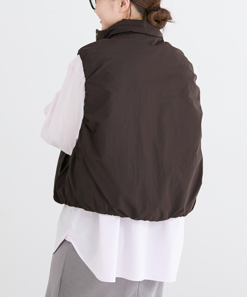 撥水ウォッシャブル中綿ベスト（ダウンジャケット/コート）｜IENA