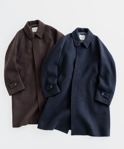 セール】SENTDALE WOOL ステンカラーコート（ステンカラーコート