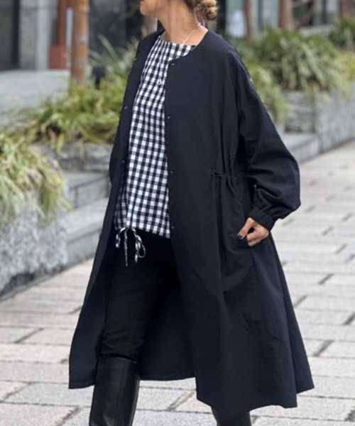 バルーン袖フレアーコート（その他アウター）｜BEARDSLEY（ビアズリー