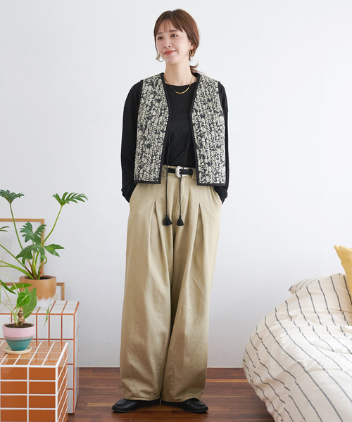 ZOZO限定】リバーシブル / キルティングベスト（その他アウター）｜B.C