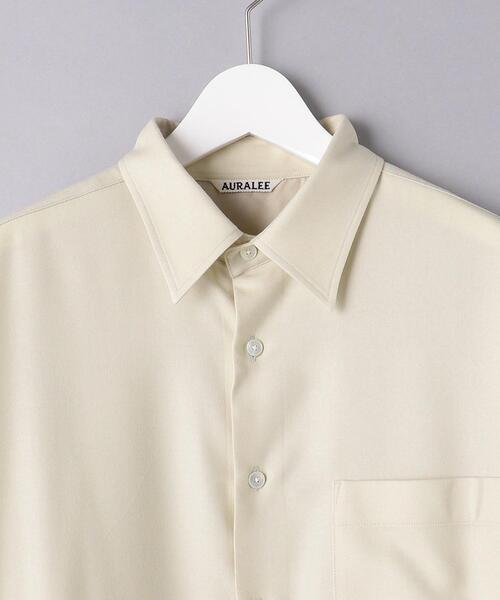 AURALEE（オーラリー）の「＜AURALEE（オーラリー）＞ウール シャツ