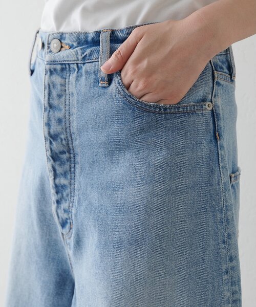 Whim Gazette（ウィムガゼット）の「【GEMINI】DENIMハーフパンツ