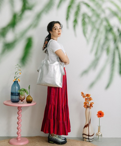 BEAURE ヴュレ カウレザー 2デザイン ハンドル 薄マチ A4 トート