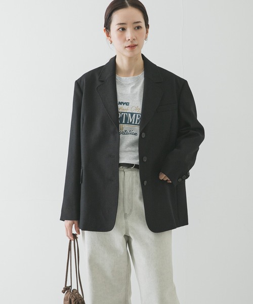 セール】強撚ウールテーラードジャケット（その他アウター）｜URBAN