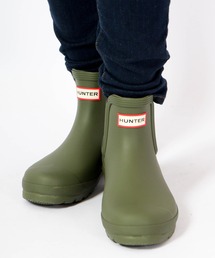 HUNTER｜ハンターのレインシューズ（グリーン・カーキ/緑色系）通販