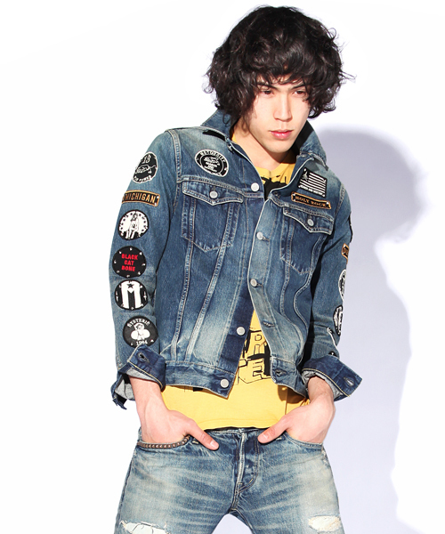 HYSTERIC GLAMOUR（ヒステリックグラマー）の「SP加工デニムロッカーズ