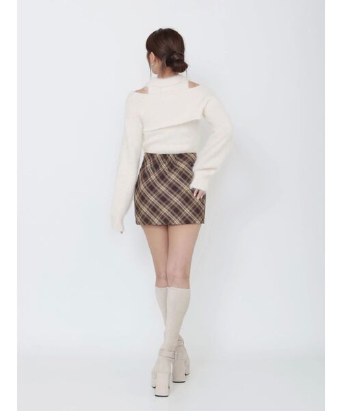 EATME（イートミー）の「シャツカラーアンサンブルニットTOP（ニット