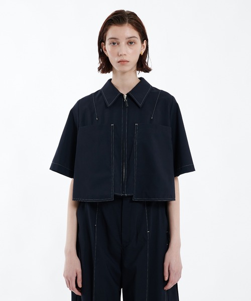 ドライトロスリットシャツ（シャツ/ブラウス）｜PUBLIC TOKYO
