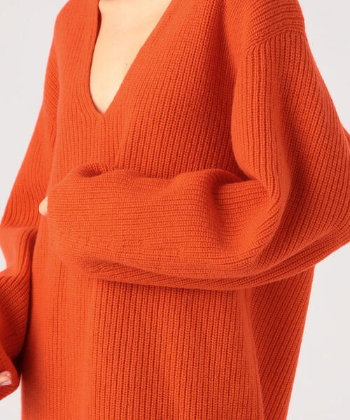 TOMORROWLAND （トゥモローランド）の「ウール Vネックチュニックプル