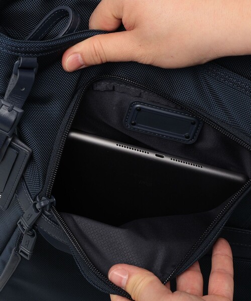 SHIPS別注】TUMI: 完全別注モデル エクスパンダブル スクエア トート