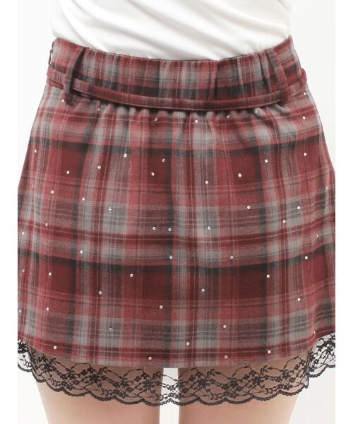 ローズモチーフミニスカパン【セットアップ対応】（スカート