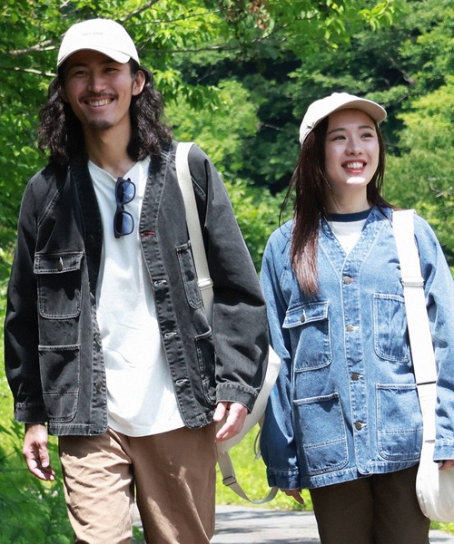 KRIFF MAYER（クリフメイヤー）の「ノーカラーカバーオール